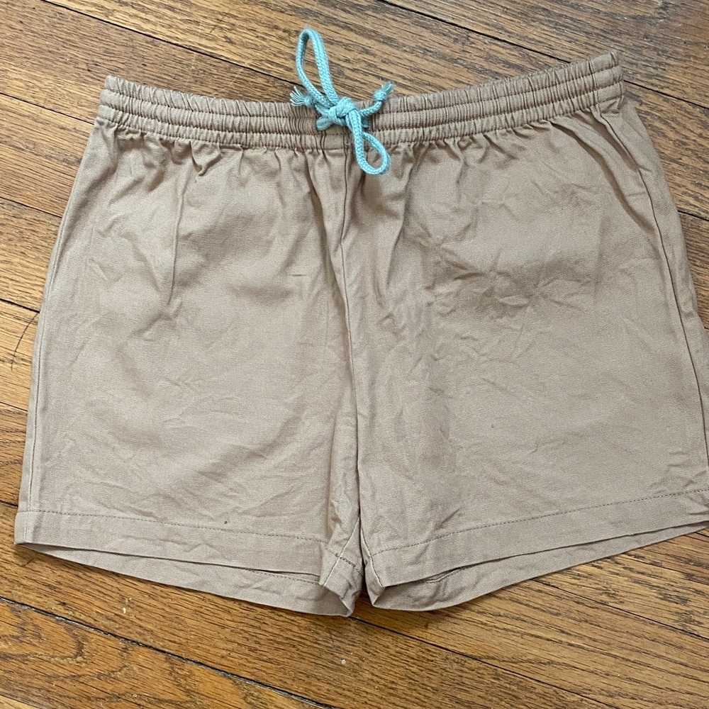 Oso and me khaki pull on shorts size 8